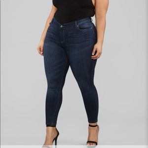 Plus size jeans